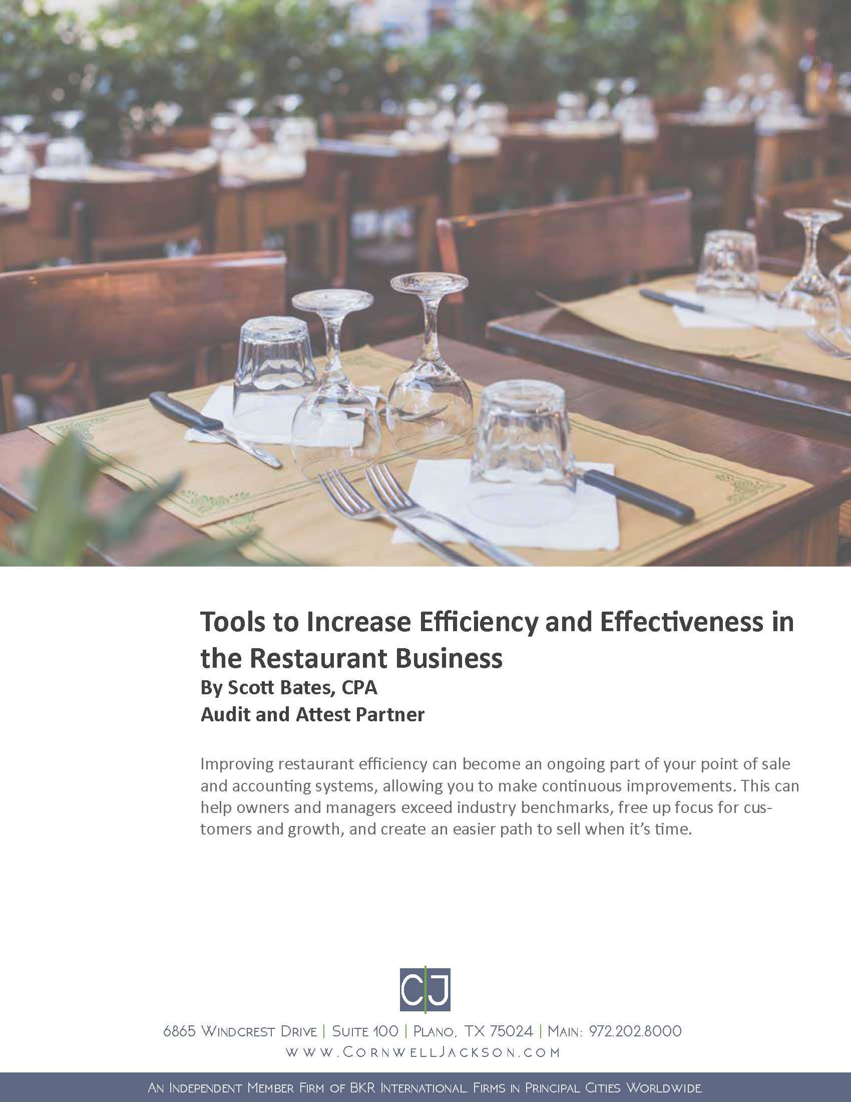 WP Download Restaurant Efficiency
